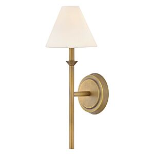 Greta LED Wall Sconce in Heritage Brass by Hinkley