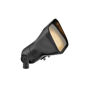 Accent Flood Light  Landscape Accent in Satin Black by Hinkley