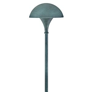 Mushroom LED Path Light in Verde by Hinkley