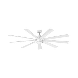 Turbine 80"Ceiling Fan in Chalk White by Hinkley