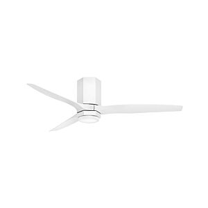 Facet 52"Ceiling Fan in Matte White by Hinkley