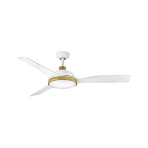 Alba 56"Ceiling Fan in Matte White by Hinkley