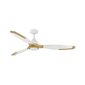 Aileron 60"Ceiling Fan in Matte White by Hinkley