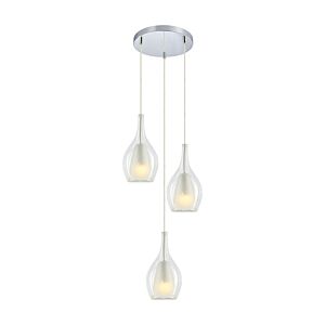 Jericho Three Light Pendant in  by Matteo Lighting