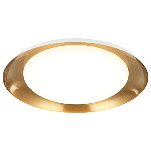 Lalonde 1-Light LED Ceiling Mount in White