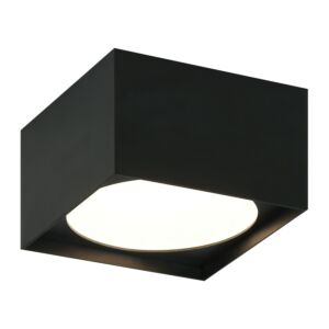 Caravon LED Ceiling Mount in Matte Black by Matteo Lighting