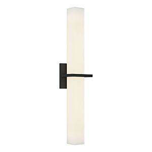 Rindlen 1-Light LED Wall Sconce in Matte Black