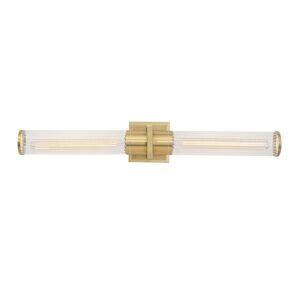 Positano  Bathroom Vanity Light  in Satin Brass by Artcraft