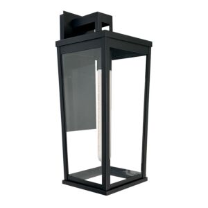 Elmgrove  Outdoor Wall Mount in Black by Artcraft