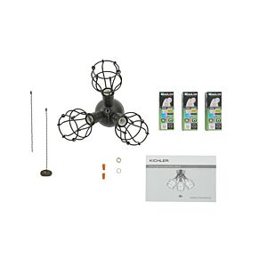 Accessory LED Fan Light Kit in Olde Bronze by Kichler