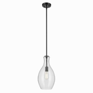 Everly  Pendant in Black by Kichler