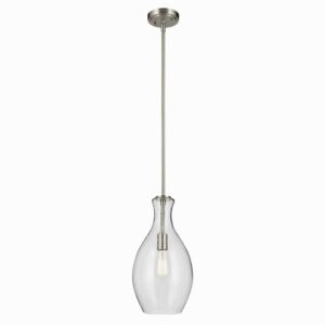 Everly  Pendant in Brushed Nickel by Kichler