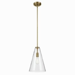 Everly  Pendant in Natural Brass by Kichler