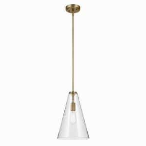 Everly  Pendant in Natural Brass by Kichler