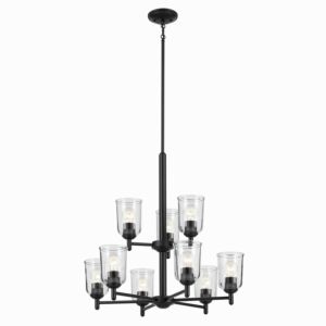 Shailene  Chandelier in Black by Kichler