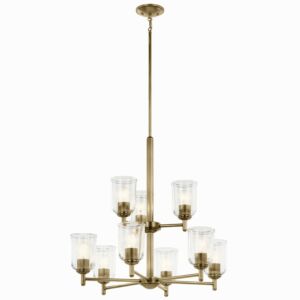 Shailene  Chandelier in Natural Brass by Kichler