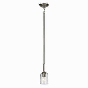 Shailene  Mini Pendant in Brushed Nickel by Kichler