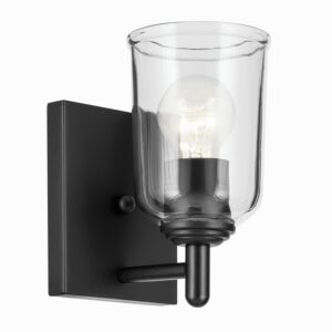 Shailene  Wall Sconce in Black by Kichler