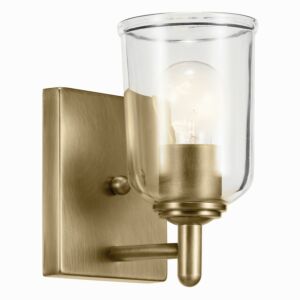 Shailene  Wall Sconce in Natural Brass by Kichler