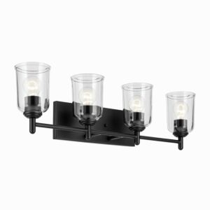 Shailene  Bathroom Vanity Light in Black by Kichler