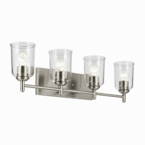 Shailene  Bathroom Vanity Light in Brushed Nickel by Kichler