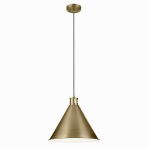 Zailey  Pendant in Natural Brass by Kichler