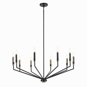 Armand  Chandelier in Black by Kichler