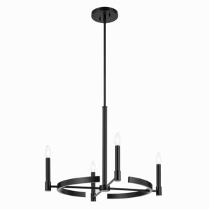 Tolani  Chandelier in Black by Kichler