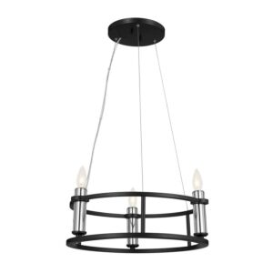 Rosalind  Mini Chandelier in Black by Kichler