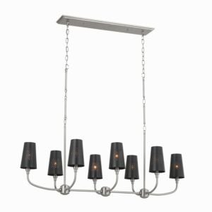 Adeena  Linear Chandelier in Classic Pewter by Kichler