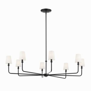 Pallas  Chandelier in Black by Kichler