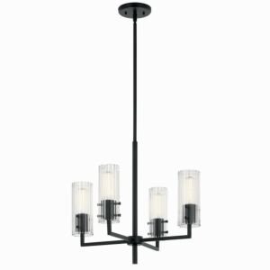 Velestino  Chandelier in Black by Kichler