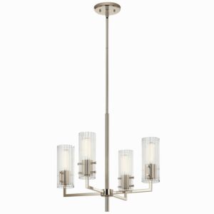 Velestino  Chandelier in Polished Nickel by Kichler