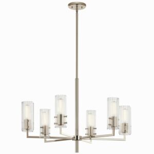 Velestino  Chandelier in Polished Nickel by Kichler