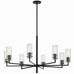 Velestino  Chandelier in Black by Kichler