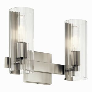 Jemsa  Bathroom Vanity Light in Brushed Nickel by Kichler