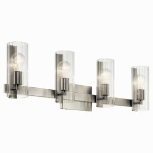 Jemsa  Bathroom Vanity Light in Brushed Nickel by Kichler