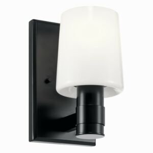 Adani  Wall Sconce in Black by Kichler