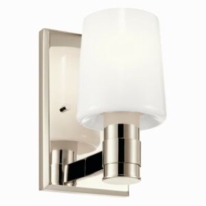 Adani  Wall Sconce in Polished Nickel by Kichler