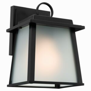 Noward  Outdoor Wall Mount in Black by Kichler