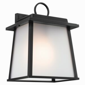 Noward  Outdoor Wall Mount in Black by Kichler