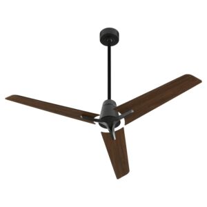 Halcyon 56" Ceiling Fan in Black by Oxygen Lighting