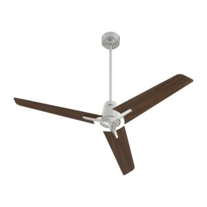 Halcyon 56" Ceiling Fan in Satin Nickel by Oxygen Lighting