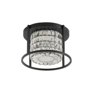 Elan LED Ceiling Mount in Black by Oxygen Lighting