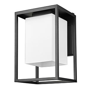 Gladwin  Outdoor Wall Lantern in Matte Black by Acclaim Lighting