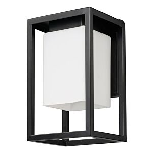 Gladwin  Outdoor Wall Lantern in Matte Black by Acclaim Lighting