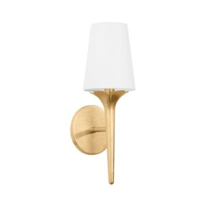 Emily  Wall Sconce in Gold Leaf by Mitzi