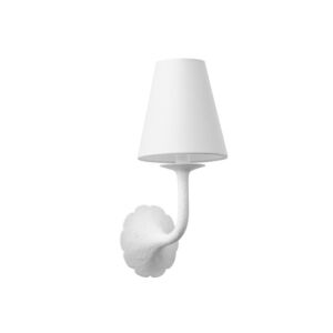 Winnipeg  Wall Sconce in White Plaster by Hudson Valley