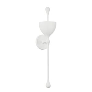 Antalya LED Wall Sconce in Gesso White by Corbett Lighting