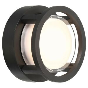 Spoke LED Outdoor Wall or Ceiling Mount in Black by Access